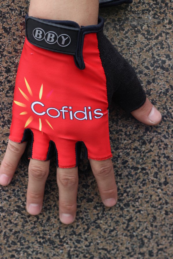 2014 Cofidis Guante de bicicletas (2)